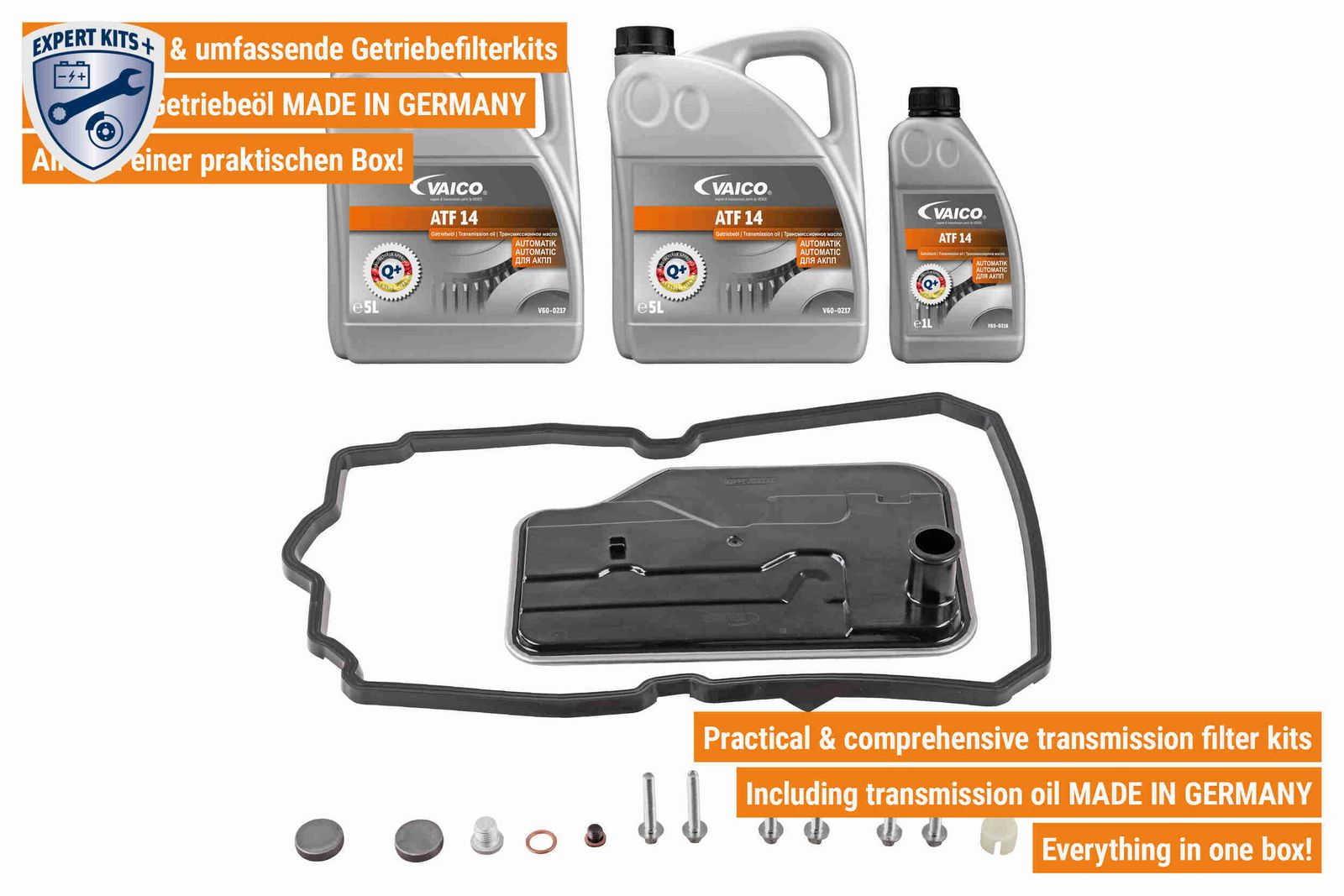 Kit pces, vidange d'huile de boîte de vitesses automatique