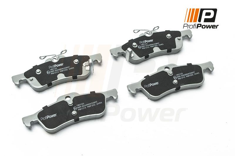 Levně Sada brzdových destiček, kotoučová brzda ProfiPower 1B2123