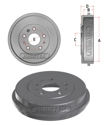 Juratek - Brake Drum