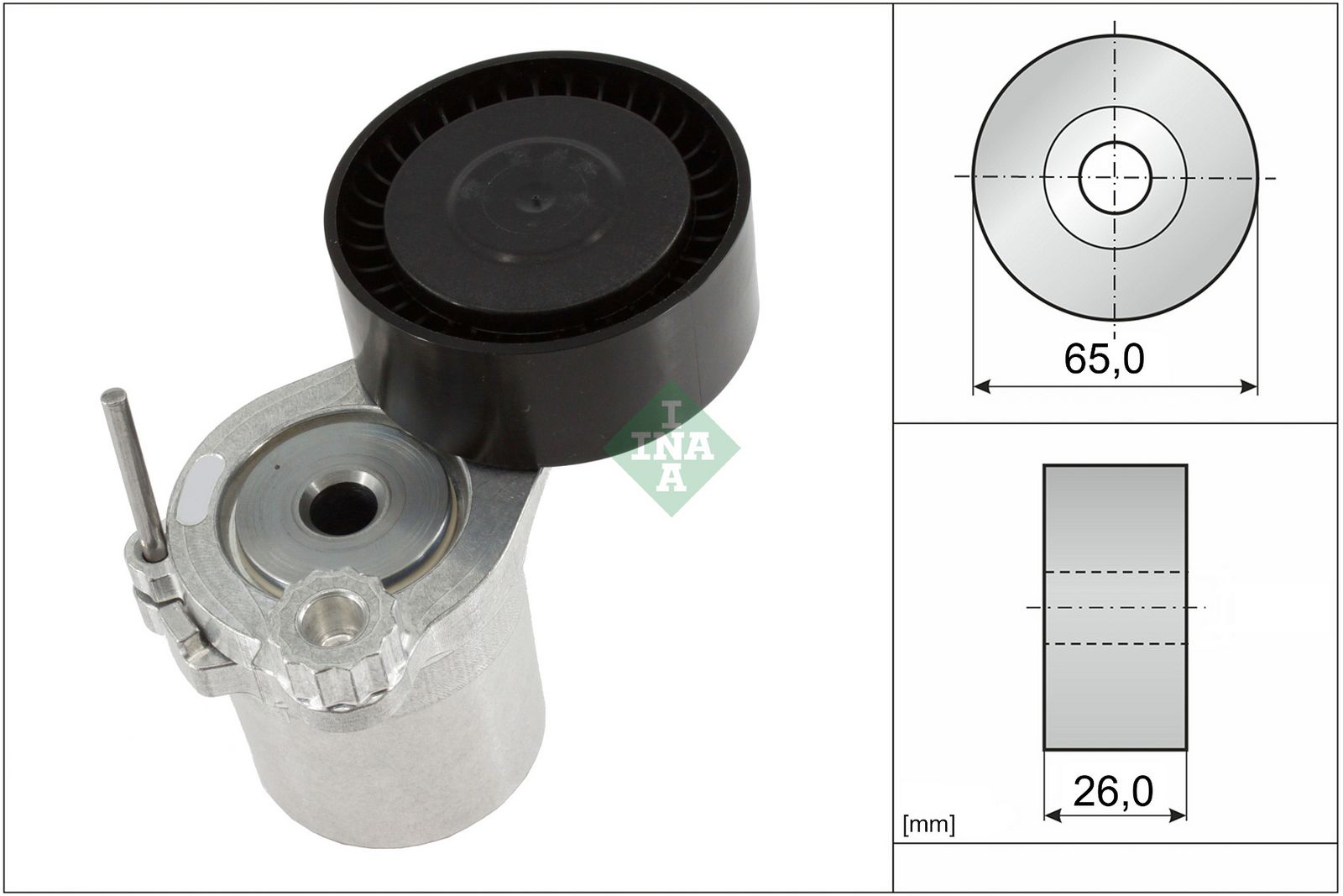 Siksnas spriegotājs, Ķīļsiksna
