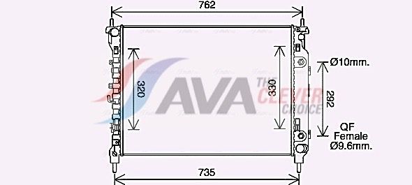 Радиатор, охлаждение двигателя