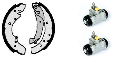 Zestaw szczęk hamulcowych BREMBO H 23 035