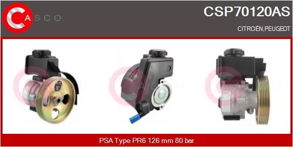 Levně Hydraulické čerpadlo, řízení CASCO CSP70120AS