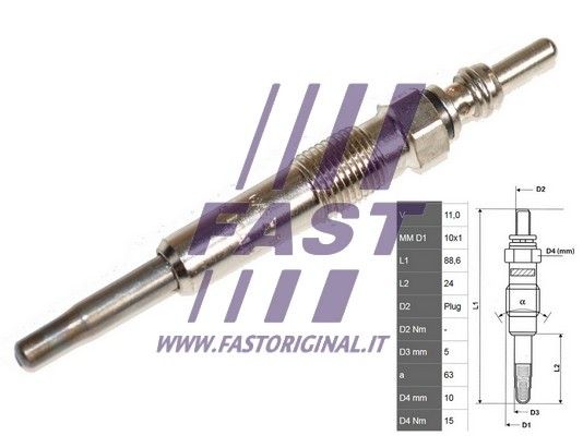 Świeca żarowa FAST FT82726