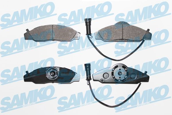 Sada brzdových destiček, kotoučová brzda SAMKO 5SP721