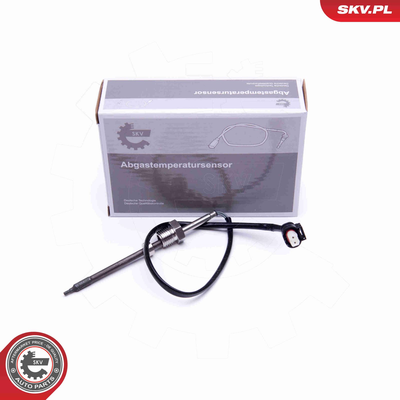 Датчик, температура выхлопных газов