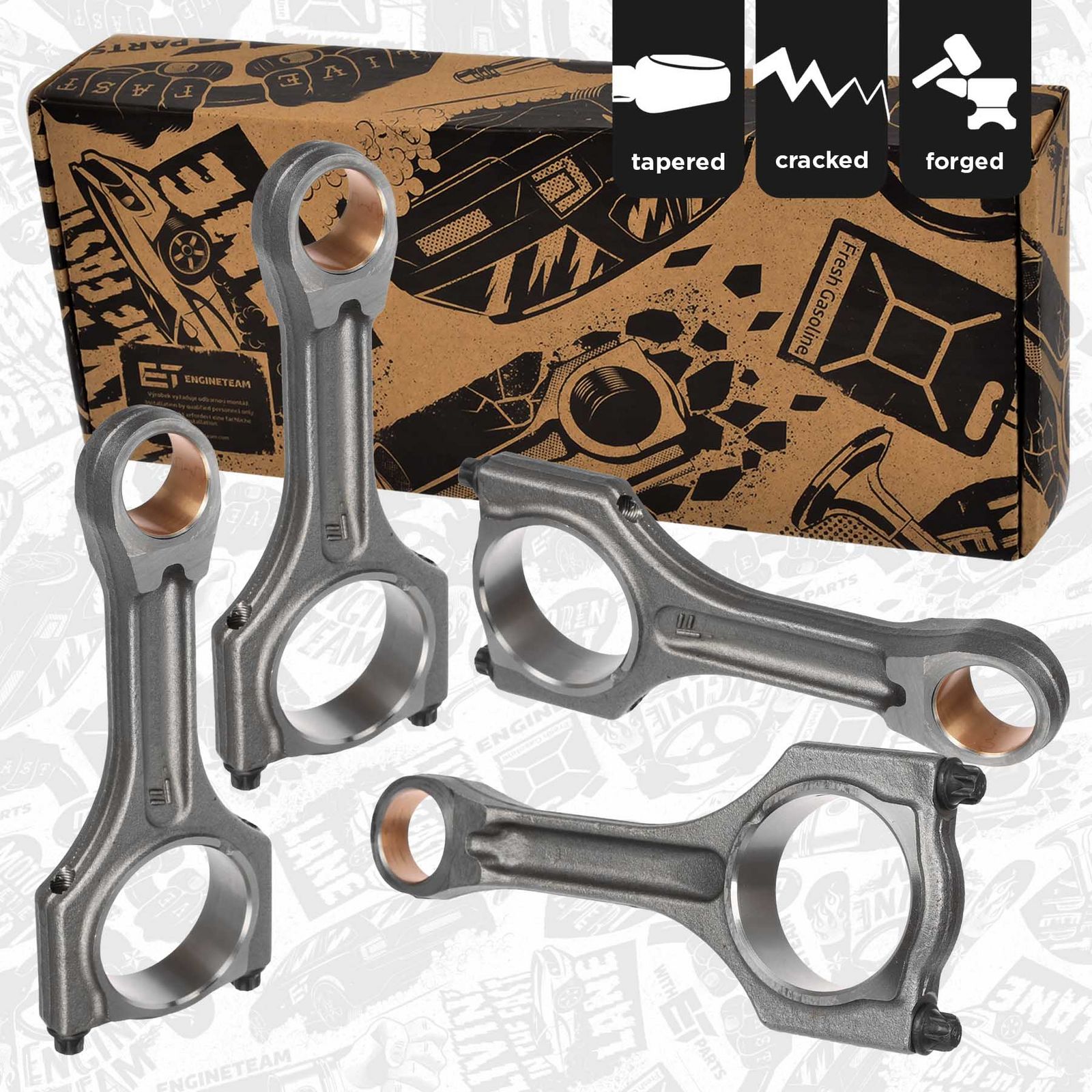 Set biele ET ENGINETEAM boxET – service kit OM0060VR1