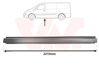 Próg VAN WEZEL 1612101