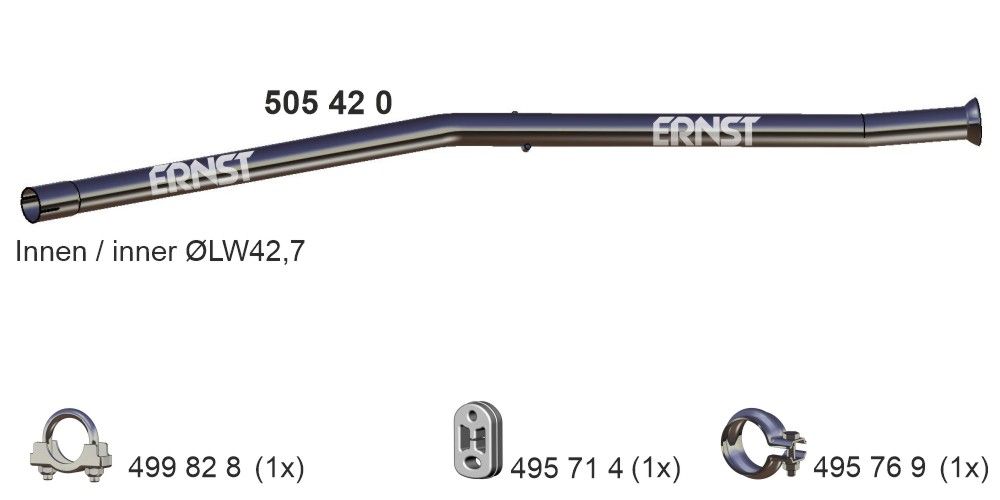 Racord evacuare ERNST 505420
