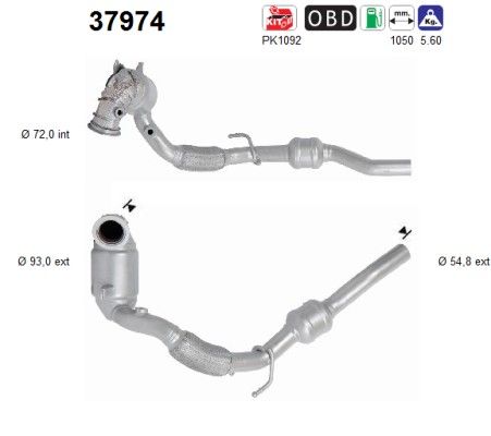 Catalizator AS 37974