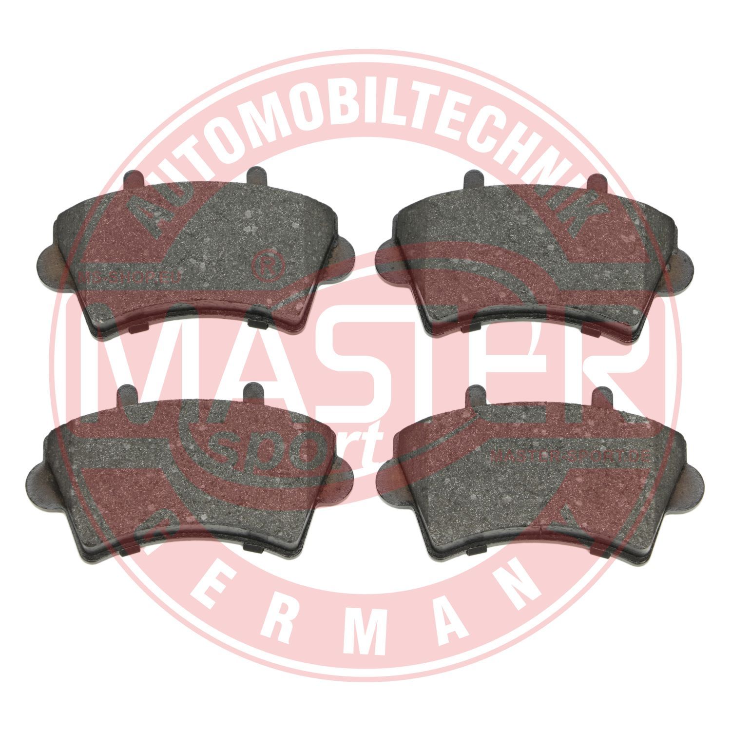 Zestaw klocków hamulcowych, hamulce tarczowe MASTER-SPORT GERMANY 13046038002N-SET-MS