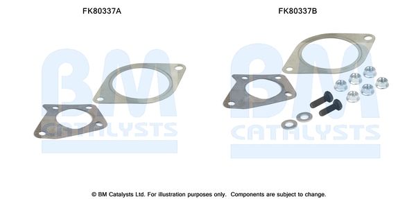Zestaw montażowy, katalizator BM CATALYSTS FK80337