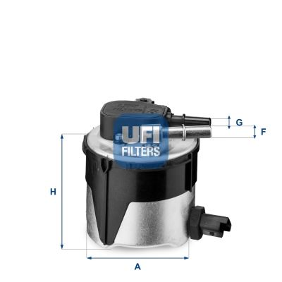 Palivový filter UFI 55.170.00