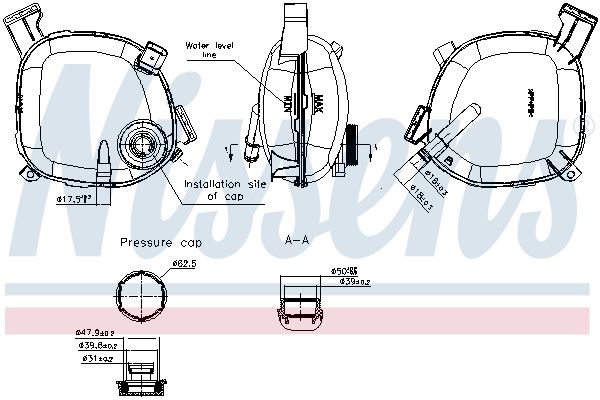 Vase d'expansion, liquide de refroidissement