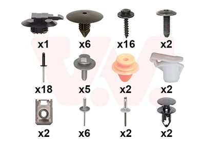 Set montaj, bara protectie VAN WEZEL 4422794