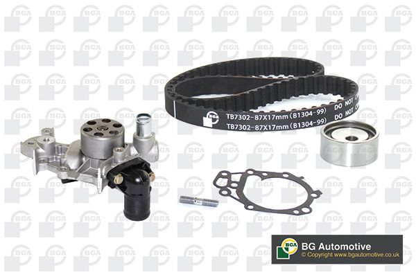 Pompa wodna + zestaw paska rozrządu BGA TB7302CPK