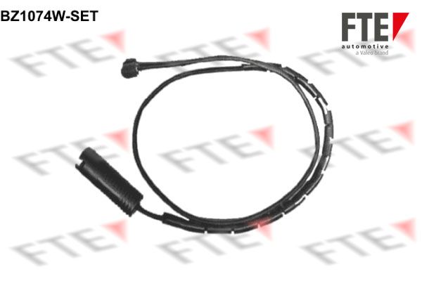 Styk ostrzegawczy, zużycie okładzin hamulcowych FTE 9410044