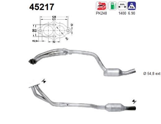 Katalizator AS 18301432264