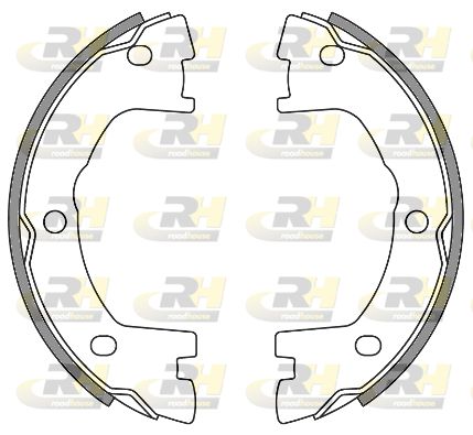 Szczęka hamulcowa, hamulec postojowy ROADHOUSE 4640.00
