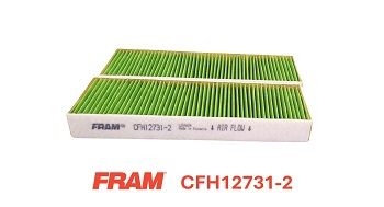 Filtr, wentylacja przestrzeni pasażerskiej FRAM CFH12731-2