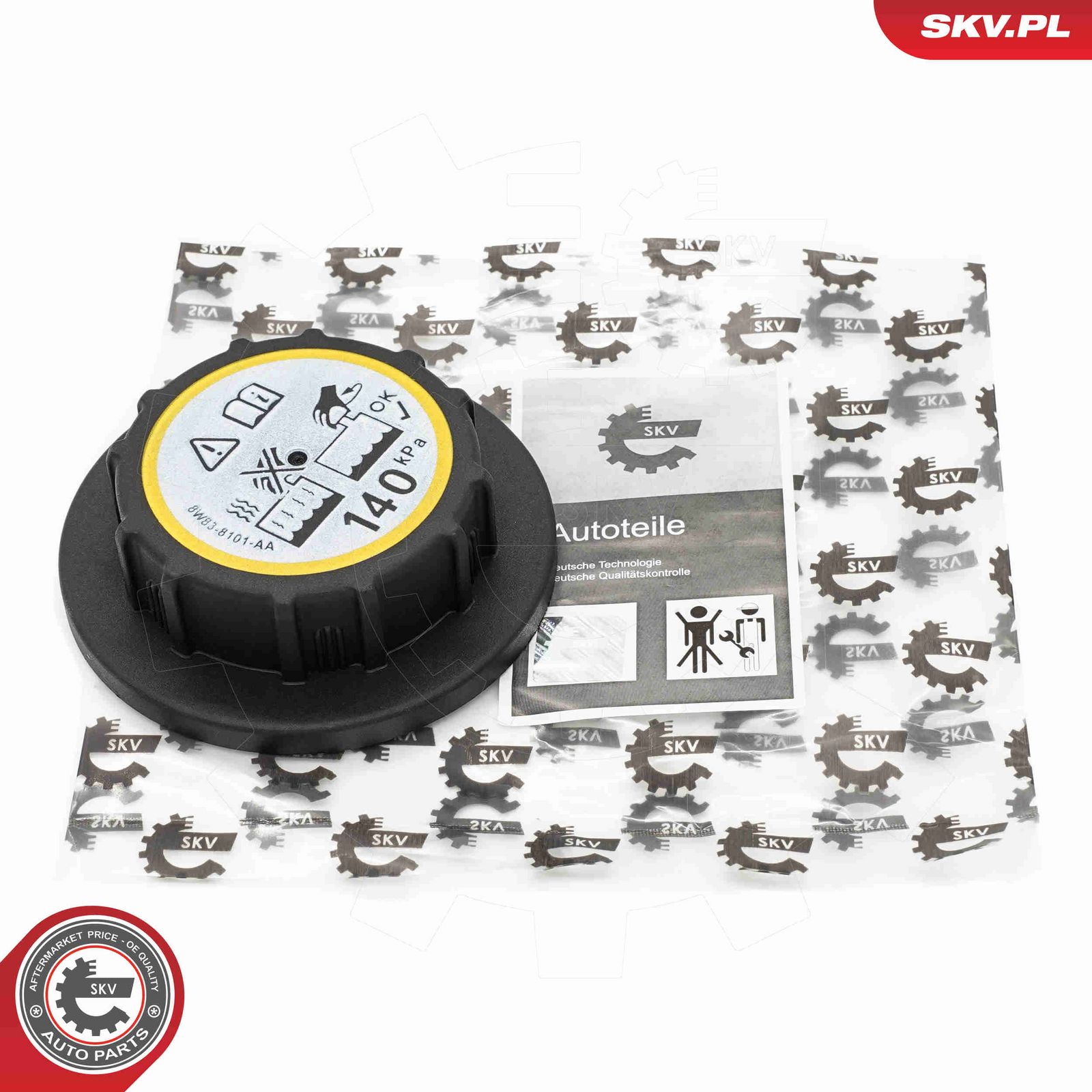 Крышка, резервуар охлаждающей жидкости