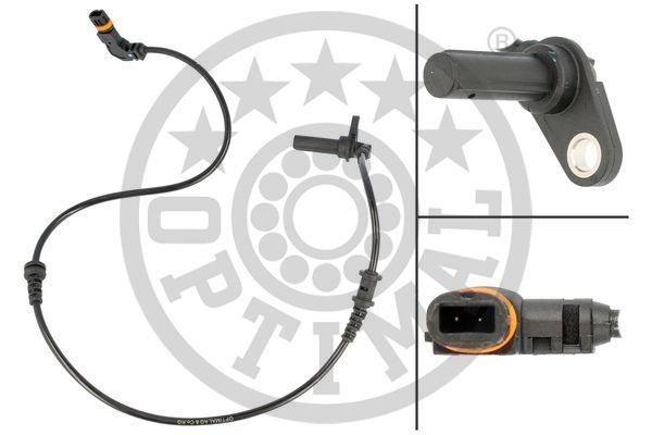 Czujnik, prędkość obrotowa koła OPTIMAL 06-S702