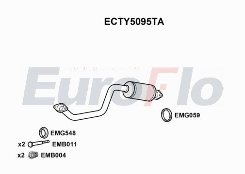 Katalizator EUROFLO 1741036190
