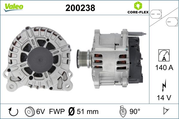 Alternator VALEO 200238