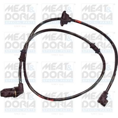 Czujnik, prędkość obrotowa koła MEAT & DORIA 90282