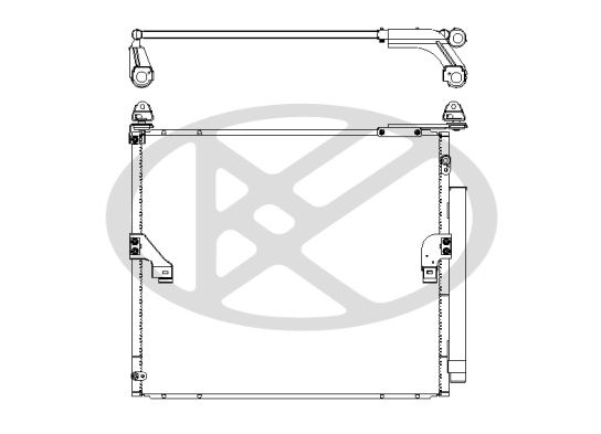 Condensator, climatizare KOYORAD CD010473M