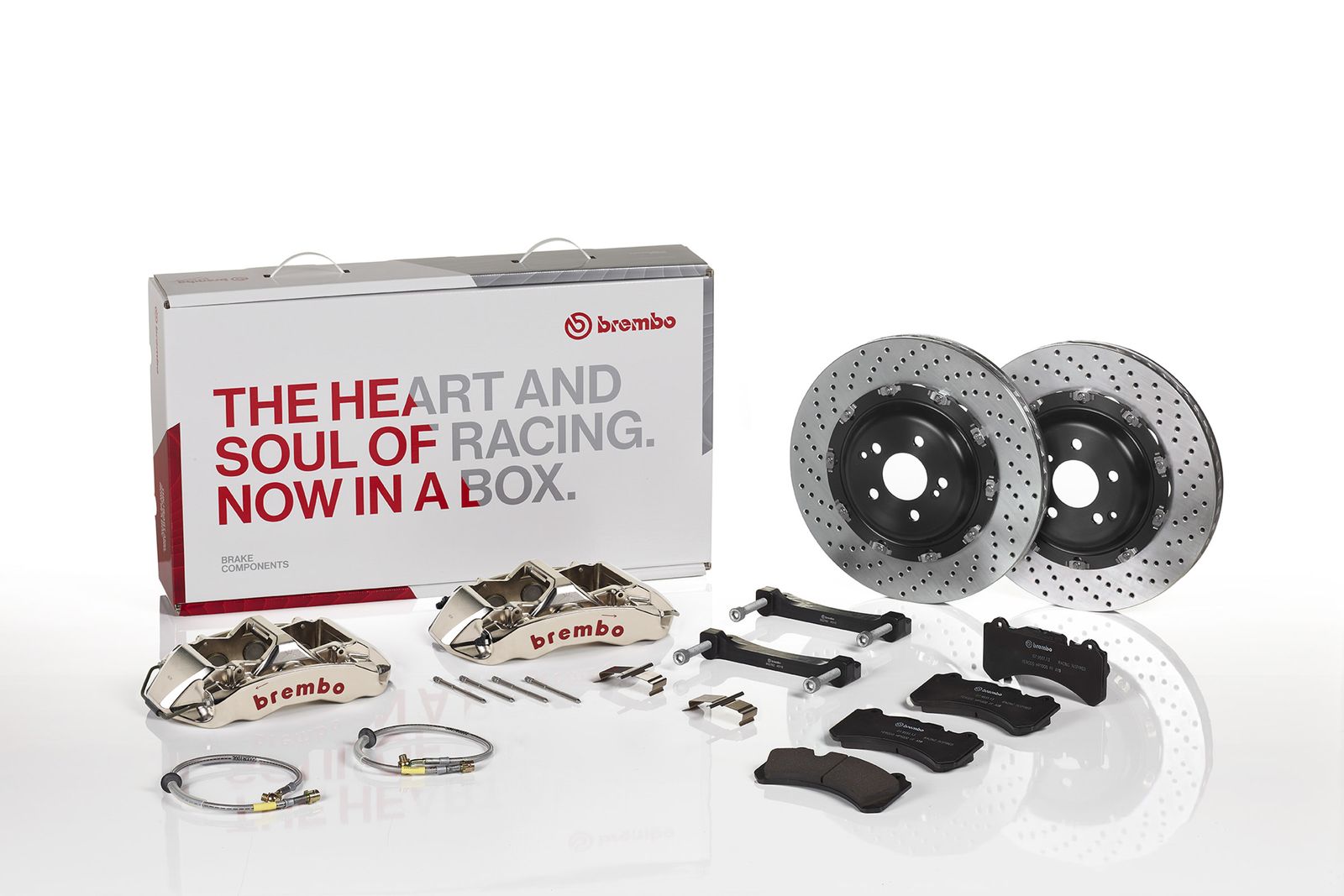 Zestaw do hamulców o wysokiej skuteczności BREMBO 1N1.9010AR
