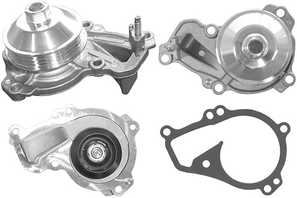 Pompe à eau, refroidissement du moteur