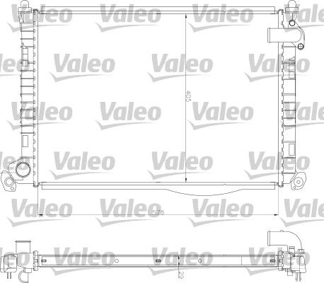 Chłodnica, układ chłodzenia silnika VALEO 734327