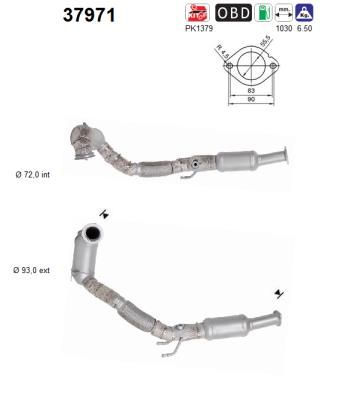 Katalizator AS 5Q0254501HX