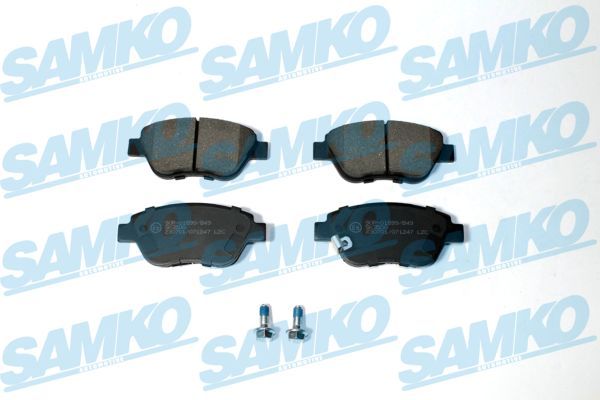 Sada brzdových destiček, kotoučová brzda SAMKO 5SP1247