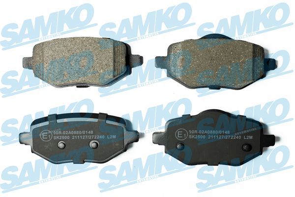 Zestaw klocków hamulcowych, hamulce tarczowe SAMKO 5SP2240