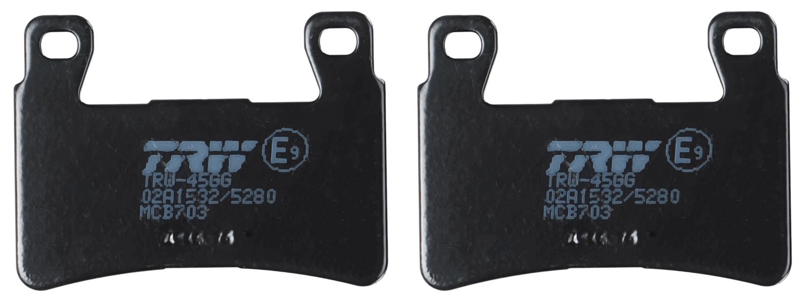 set placute frana,frana disc TRW Organic Allround MCB703