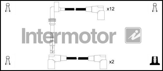 Zestaw przewodów zapłonowych INTERMOTOR 76159
