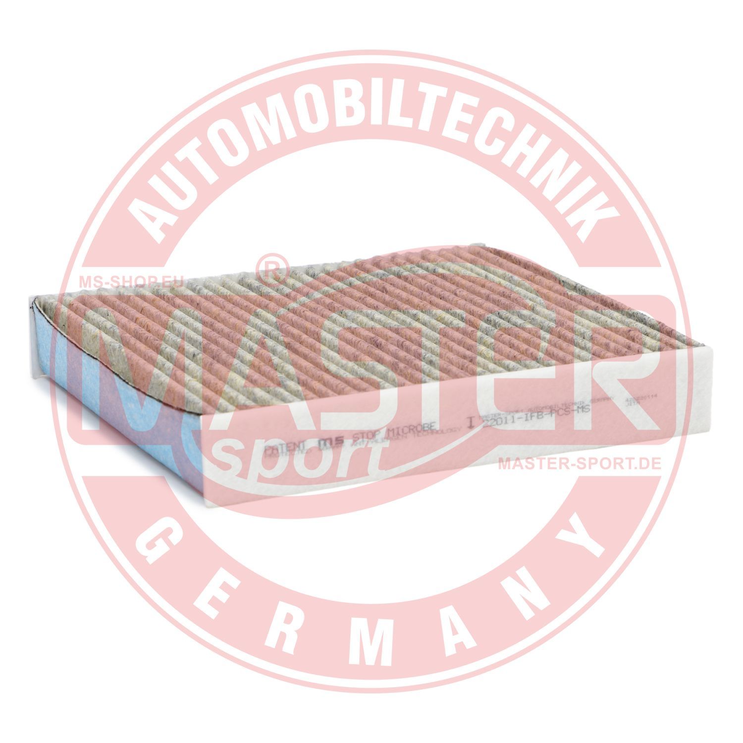Filtr, wentylacja przestrzeni pasażerskiej MASTER-SPORT GERMANY 22011-IFB-PCS-MS