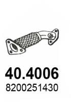 Rura wydechowa ASSO 40.4006