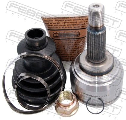 Zestaw przegubu, wał napędowy FEBEST 0210-K12