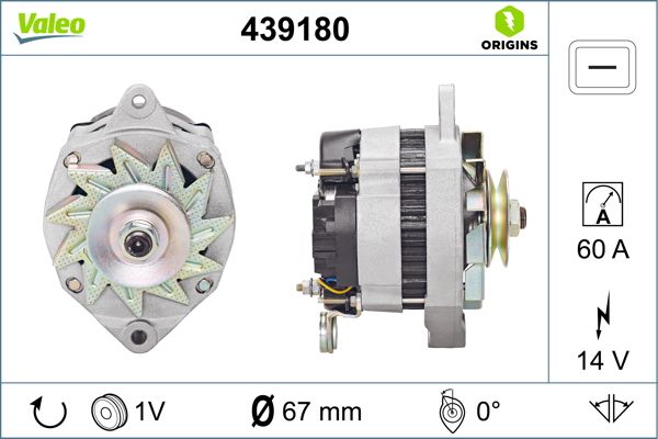 Alternator VALEO 439180