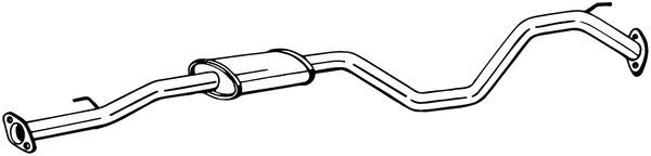Tłumik środkowy BOSAL 284-803