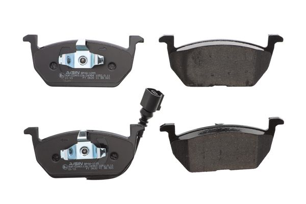 Zestaw klocków hamulcowych, hamulce tarczowe AISIN BPVW-1055