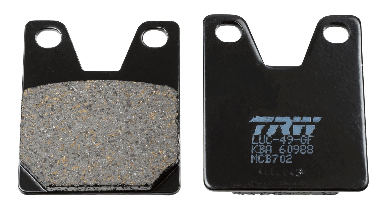 set placute frana,frana disc TRW MCB702