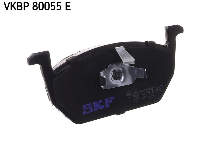 Sada brzdových platničiek kotúčovej brzdy SKF VKBP 80055 E