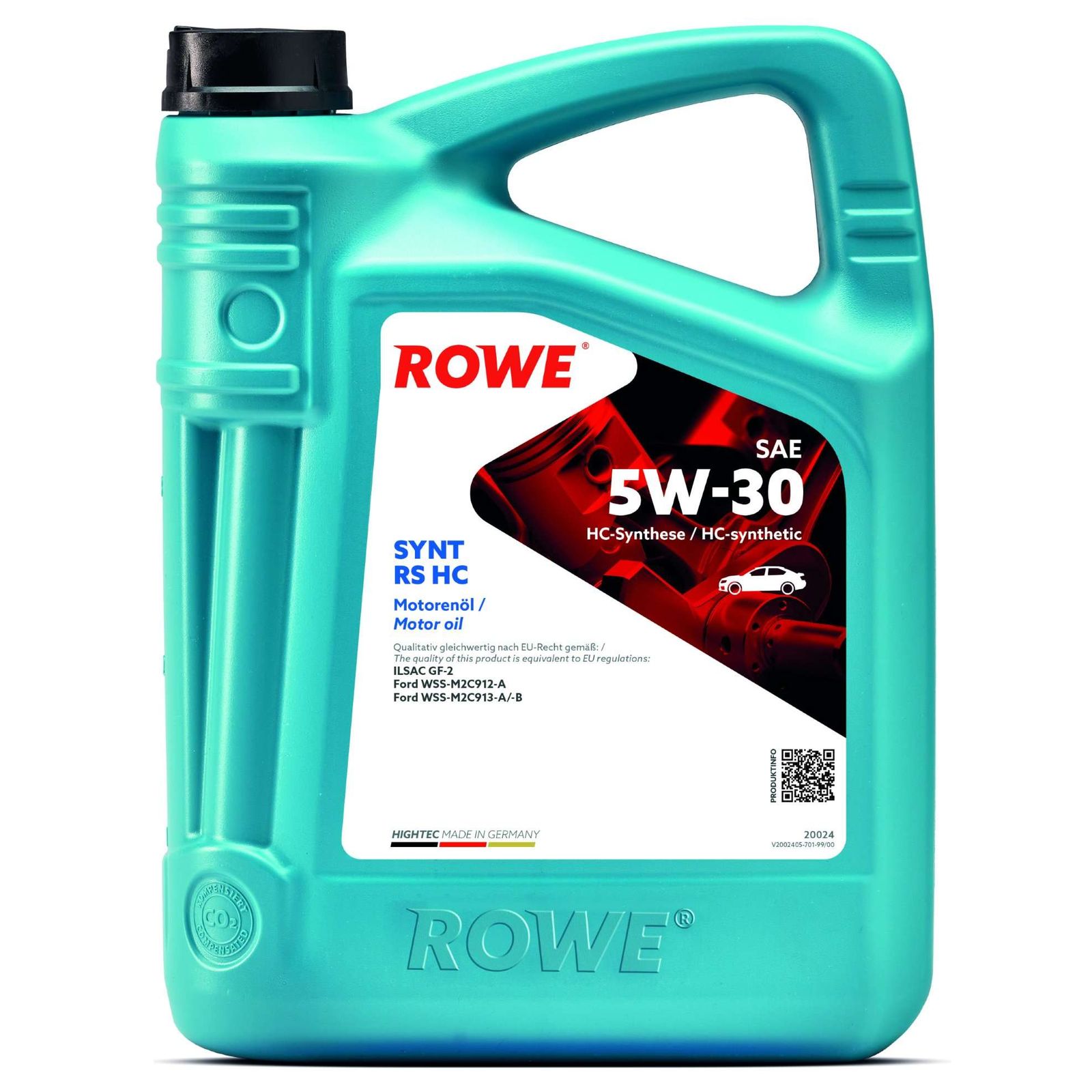 ulei de motor ROWE HIGHTEC SYNT RS SAE 5W-30 HC 20024-0050-99
