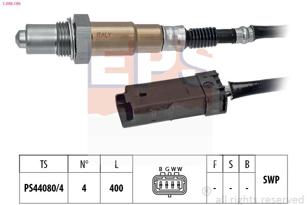 Sonda lambda EPS 1.998.196