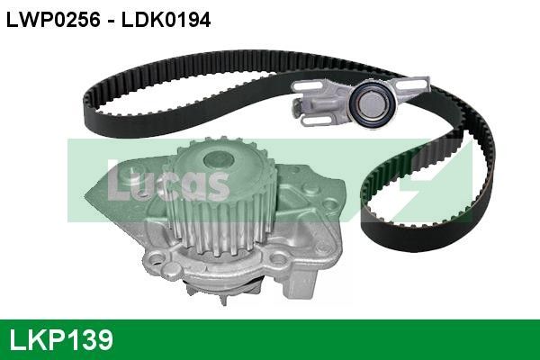 Pompa wodna + zestaw paska rozrządu LUCAS LKP139