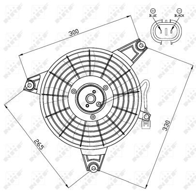 Ventilateur, refroidissement du moteur